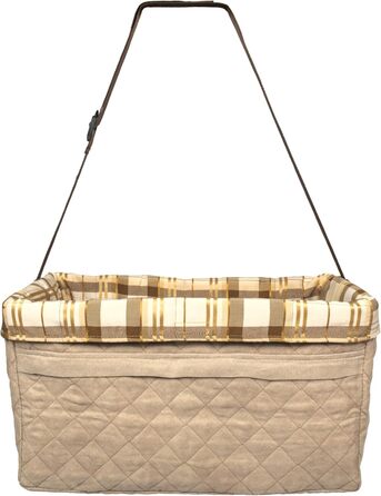 PetSafe Happy Ride Автокрісло для собак до 11 кг, з підкладкою, світло-коричневе