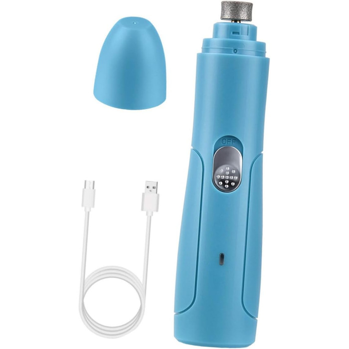 Електричний триммер для обрізання кігтів Kisangel - тиха модель для собак та котів середніх та малих порід