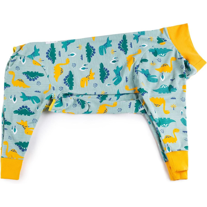 Комбінезон для собак великих порід BT Bear, захист суглобів, піжама для собак, комбінезон для собак середніх та великих порід (6XL, зелений) 6XL Динозавр (Зелений)