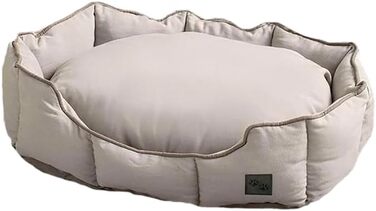 Килимок для кота та собаки, 40x60x17 см, сірий, знімний чохол, миючий, English Home