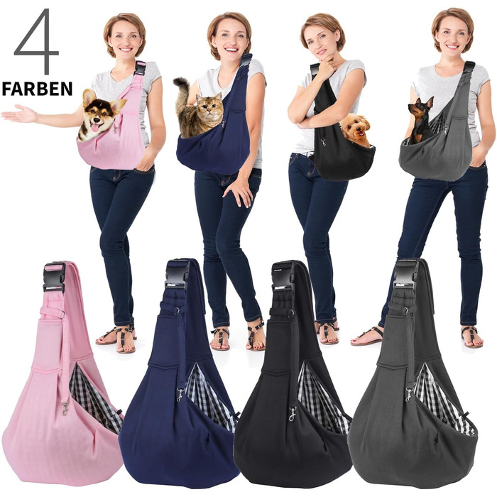 Сумка-переноска для собак та котів до 8 кг, сіра. Ідеальна для прогулянок