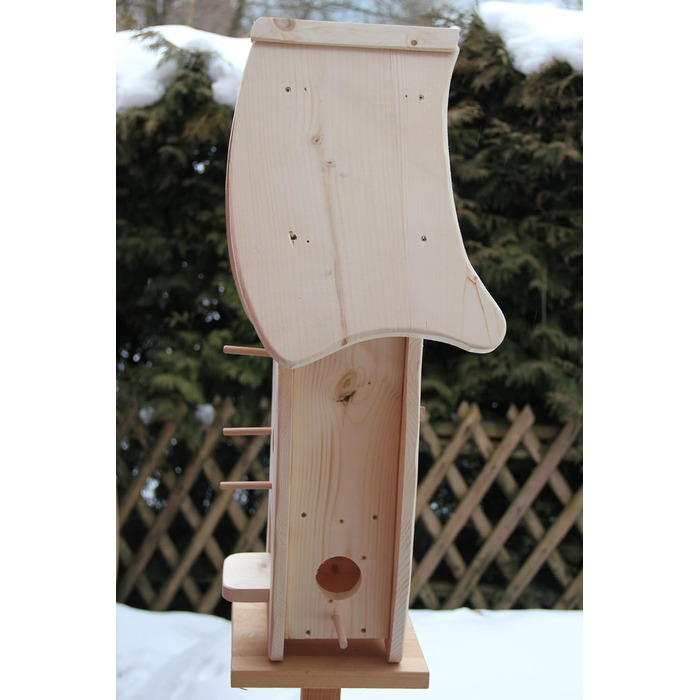 Декоративний годівниця для птахів XXXL з годівницею, сад, декор