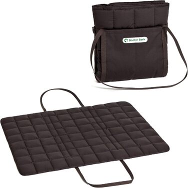Сумка для собак та господарів Doctor Bark, зручна подорожня ковдра, підходить для алергіків, прання при 95°C, великий розмір, коричневий колір