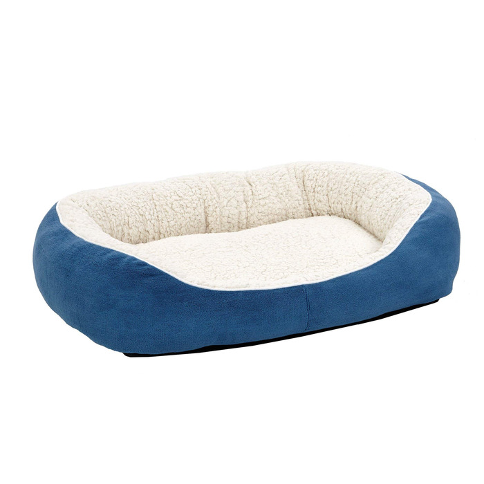Ліжко для собак Midwest Homes for Pets Kuschel, синє, розмір S (77x9x60 см)