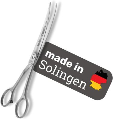 Ножиці для собак EHASO, 18 см, нержавіюча сталь, матові