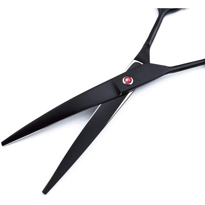 Професійна ножиці для лівшів 7 дюймів, ножиці для грумінгу собак, з нержавіючої сталі, для тіла, обличчя, носа, вух