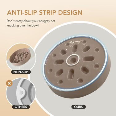 Підвищений годівниця для котів та собак з кераміки, для повільного годування, 13 см та 15,5 см миски, дерев'яний підставник, 2 шт. світло-зелений + підставка