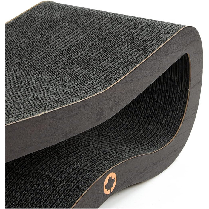 Котячий будиночок Kratzbrett Orbit Petite - когтеточка для котів, лежанка, чорний