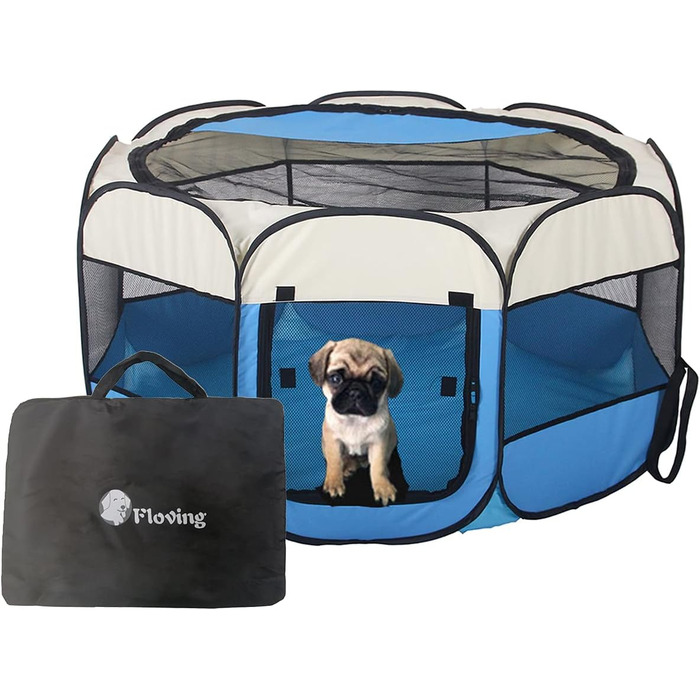 Клітка-переноска для кота Floving, складана, для дому та вулиці, 8 кольорів, водовідштовхувальна