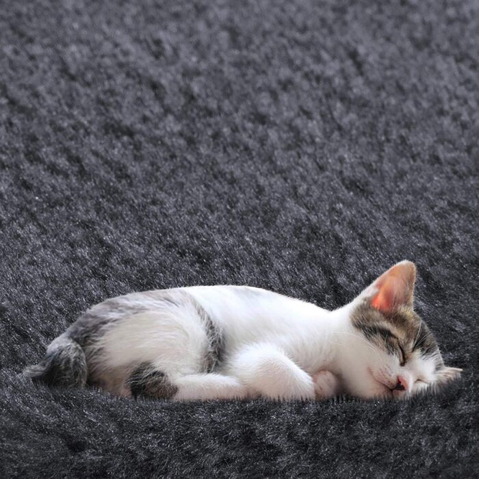 Котячий драбина Yaheetech XXL, до стелі, 228-255 см, з 2 будиночками, кошиком і сизалевими стовпами, сірий-білий