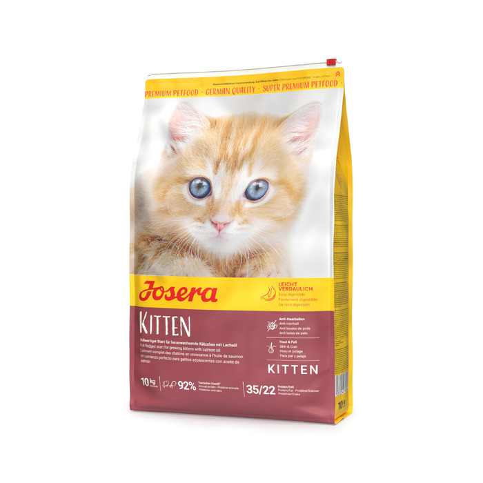 Сухий корм для кошенят JOSERA Kitten з лососем та птицею, 10 кг