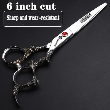 Професійний набір ножиць для стрижки волосся Drachen Hair Scissors (2 шт.) - 15 см, 440C сталь