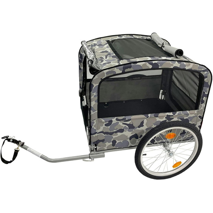 Причіп для собак Blue Bird Camo - велосипедний причіп для тварин