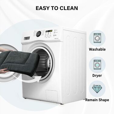 Підстилка для собак WESTERN HOME - м'яка, зручна, неслизька, для великих, середніх та маленьких собак, 107 x 69 x 4 см