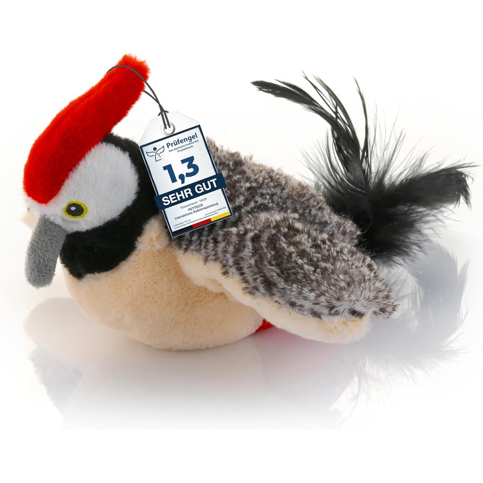 Інтерактивна іграшка для котів PetTec® з лазерним вказівником - автоматична, електрична, для зайнятості 24/7