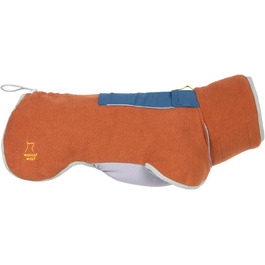 Вовняний Вовк Alpha 360 Флісовий Пуловер для Великих Собак, Розмір 65, Теракотовий - Теплий та М'який Пуловер з Регульованою Посадкою, 100% Перероблених Матеріалів