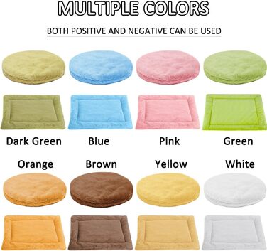 М'яке ліжко для котів та собак, тепле гніздо, ліжко для домашніх тварин, преміум-фланель, двостороннє, оранжевий колір, XL (90 x 75 см)