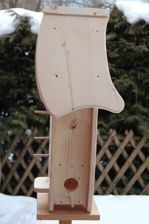 Декоративний годівниця для птахів XXXL з годівницею, сад, декор