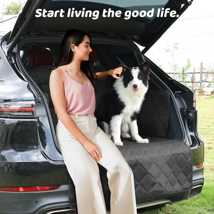 Захист для багажника авто для собак KYG з неслизьким дном, захистом бокових панелей та краю, універсальний, вологостійкий та стійкий до подряпин, 195 x 105 см