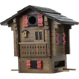 Дерев'яний годівничка та будиночок для птахів Wildlife Garden Multiholk Alpenhaus WG215