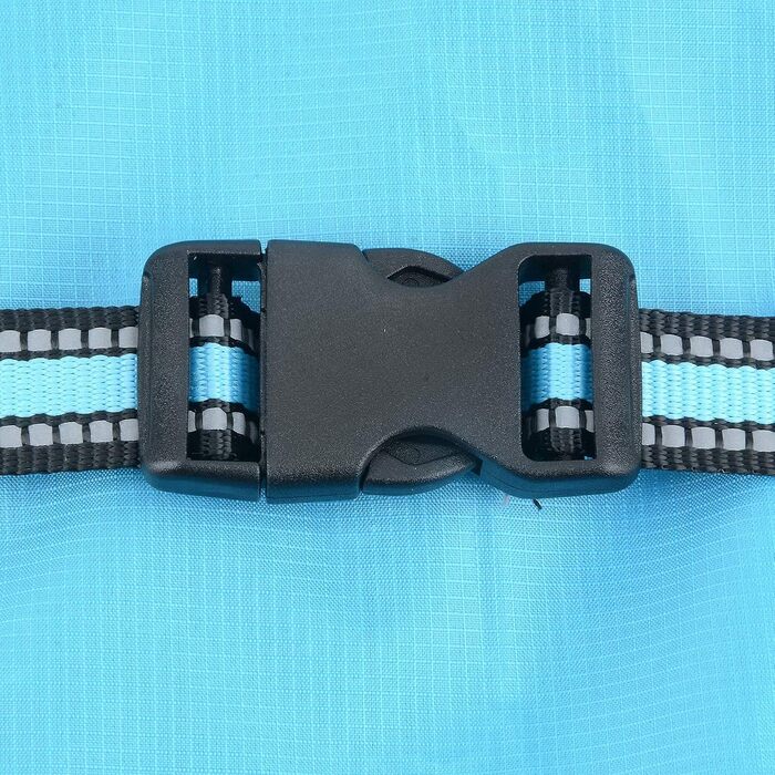 Водонепроникний дощовик для собак середніх та великих порід Zunea, з відбиваючими елементами, легкий, вітронепроникний, з сітчастою підкладкою, захист від дощу, для прогулянок на природі, зелений, 3XL, 7XL (1 шт.)