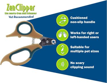 Zen Clipper – революційний когтеріз для тварин з безпечною обрізкою кінчиків кігтів