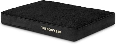Ортопедичне ліжко для собак, середнього розміру, плюш, 86 x 56 x 10 см, вологостійке, з ефектом пам'яті