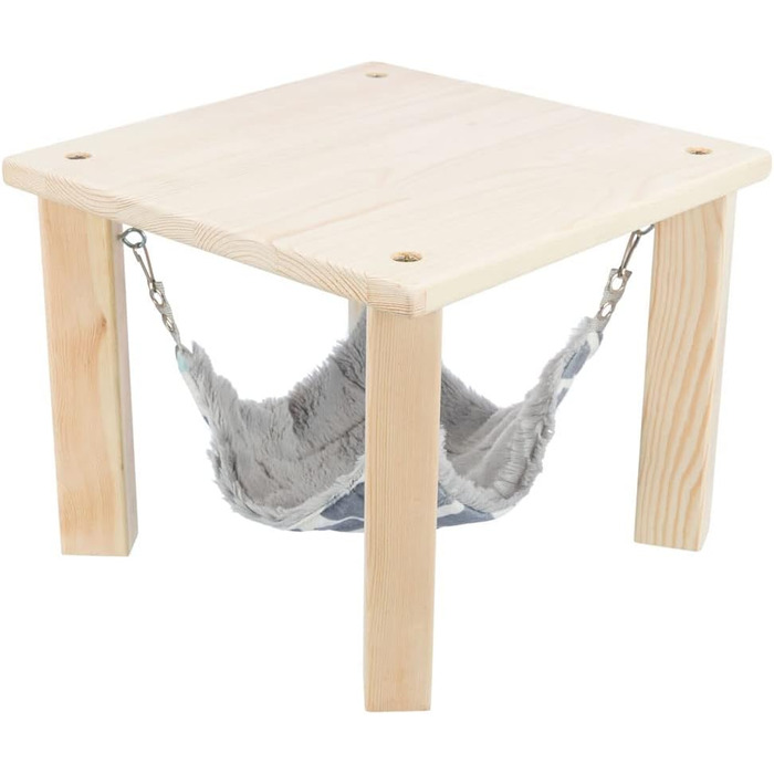 Намет-під навіс з гамаком Sunny, 28x24x28 см, кольоровий/сірий