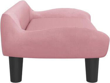 Килимок для собак, лежанка для собак, лежанка для котів, рожевий, з м'якою оббивкою, для маленьких собак та котів, Хастiербет