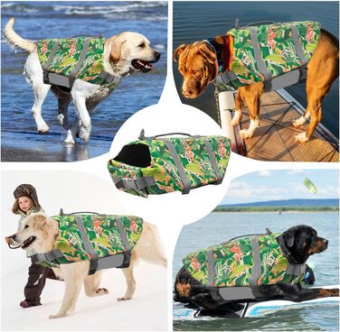 Рятувальний жилет для собак Schwiweste FainFun XL, водонепроникний, з регулюванням та ручкою для порятунку