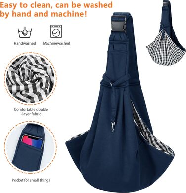 Сумка-переноска для собак Coolzon, 7 кг, дихаюча, регульований ремінь, для цуценят, блакитна та зелена