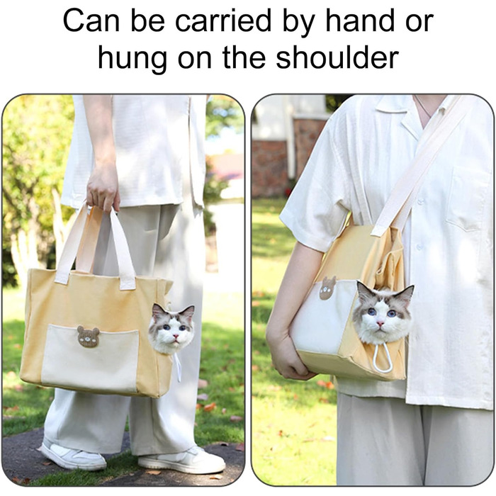 Транспортна сумка для собак та котів, дихаюча, легка, для подорожей, з місткістю для маленьких собак та котів