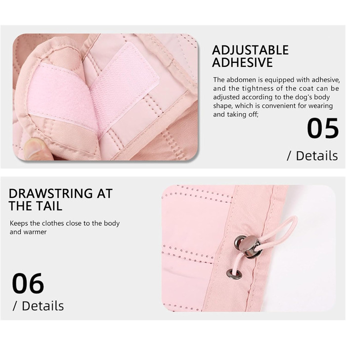 Зимовий одяг для собак: теплий, вітронепроникний зимовий жилет/манта для собак, комфортна куртка для маленьких, середніх та великих порід (сірий)