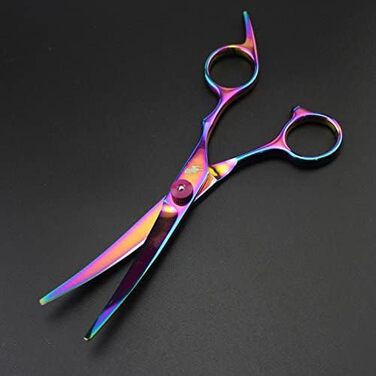 Набір професійних ножиць для грумінгу домашніх тварин Freelander з нержавіючої сталі, для собак та котів. Включає ножиці для стрижки, фінішні ножиці, вигнуті ножиці та гребінець для грумінгу.