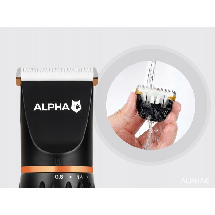 Професійна машинка для стрижки собак 9в1 ALPHA — тример для лап та гігієнічного догляду