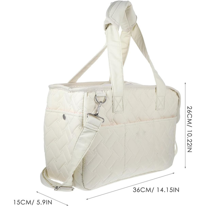 Транспортна сумка для тварин WEKAMOS: переноска для собак та котів, тканинна, для подорожей