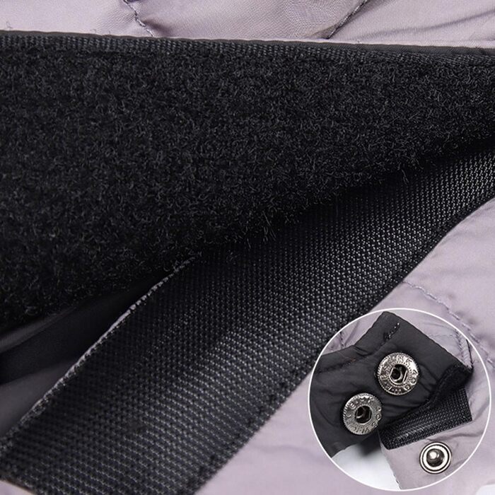 Зимовий одяг для собак - тепла куртка, вітрозахисний жилет, зимовий костюм, піжама для собак (жовтий, M)