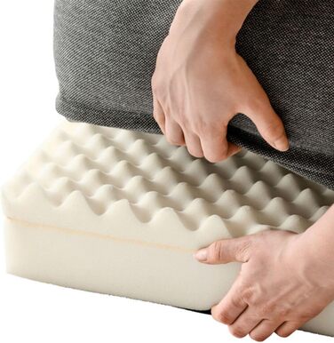 Ортопедичний собачий диван HUNTER Livingston антрацит, розмір L