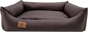Крісло-лежанка для собак та котів Odol-Plu, 90x60 см, водонепроникне, коричневе