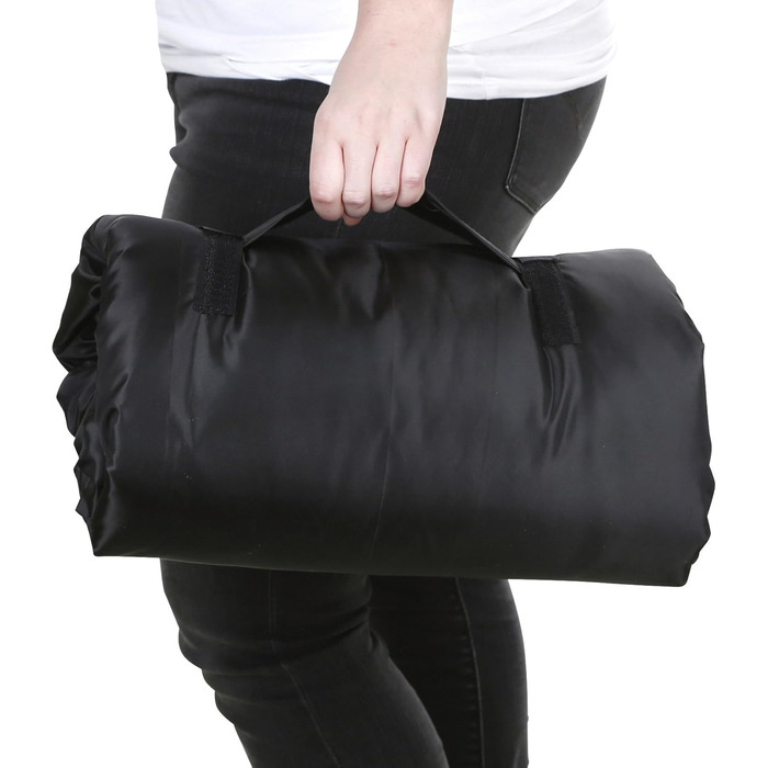 Килимок для собак Kerbl Trip, 140x100x4 см, сірий/чорний