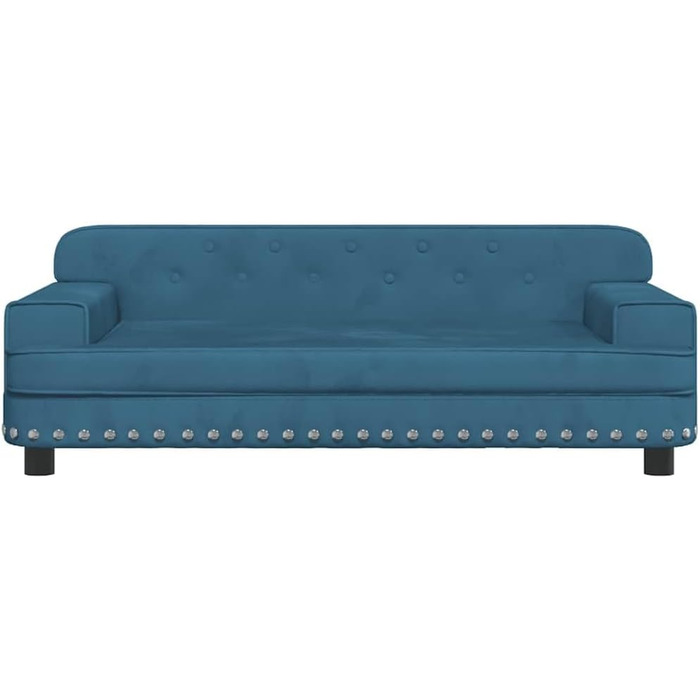 Собаче ліжко/софа для собак, 90 x 53 x 30 см, блакитне, vidaXL