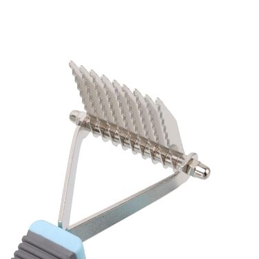 Набір гребінців для собак та котів 8 в 1: багатофункціональний інструмент для видалення ковтунів, ергономічний дизайн, для довгошерстих тварин