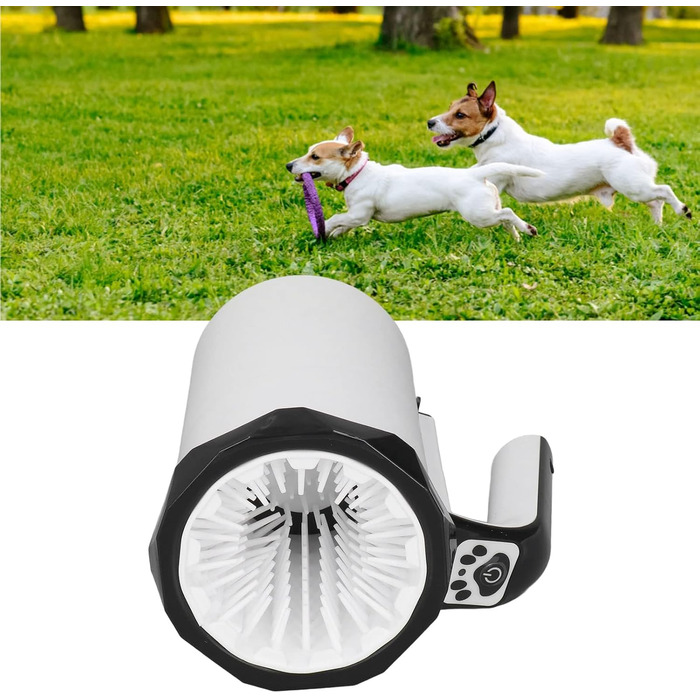 Автоматичний мийка лап для собак, портативна, розділена, ручна, перезаряджувана. Підходить для середніх та великих собак