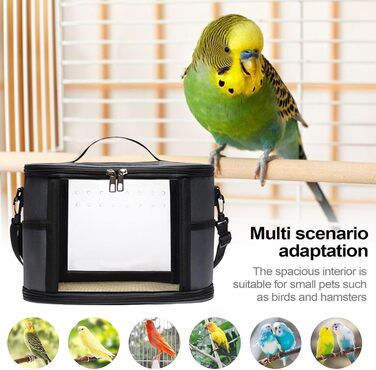 Транспортна сумка Vogel для подорожей: переноска для папуг, великих попугаїв, хвилястих попугаїв, ґрунторізів.