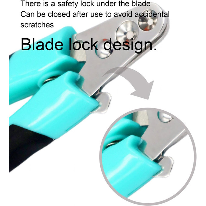 Професійний кусачки для догляду за кігтями собак, котів, кроликів та морських свинок VIDECOR