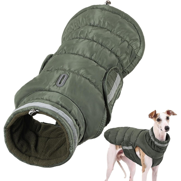 Водонепроникний зимовий теплий халат для собак з флісовою підкладкою, для маленьких, середніх та великих собак