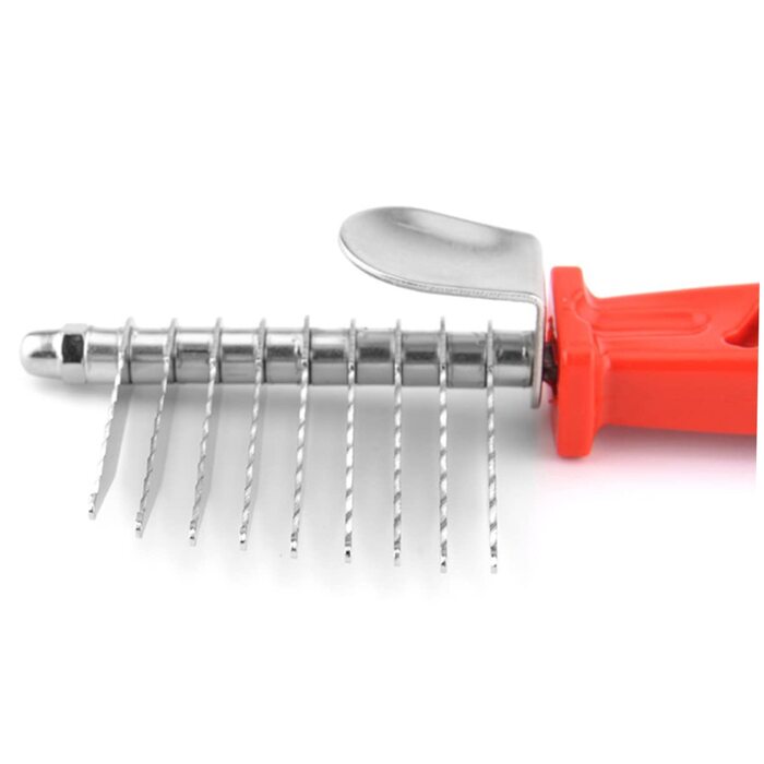 Набір гребінців для грумінгу тварин POPETPOP: щітка для вичісування шерсті собак та котів (3 шт.)