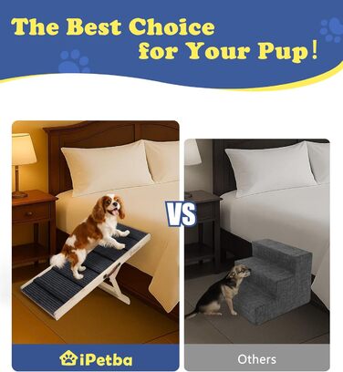 Рампа для собак та котів Hunderampe - складана, регульована, до 90 кг (внутрішнє використання до 35 кг)