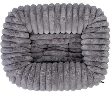 TrendPet Бісквітне ліжко для собак (Сірий, S)