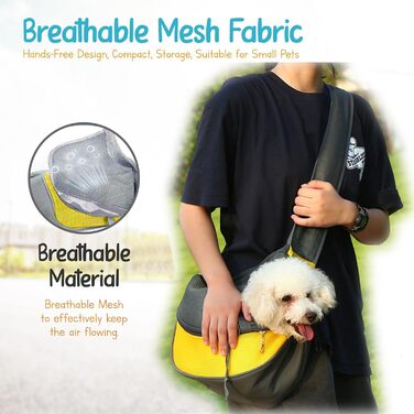 Сумка-переноска для собак та котів, оранжевого кольору, з регульованим плечовим ременем, для прогулянок та активного відпочинку